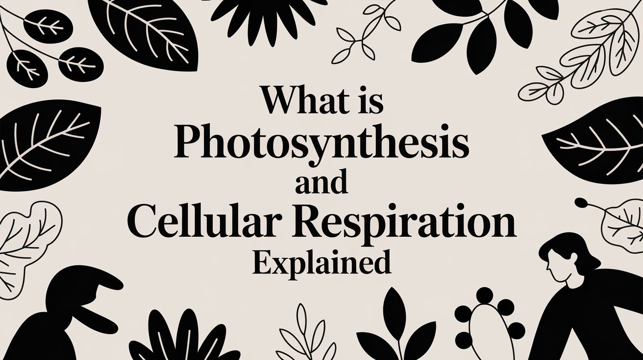 What Is Photosynthesis and Cellular Respiration Explained