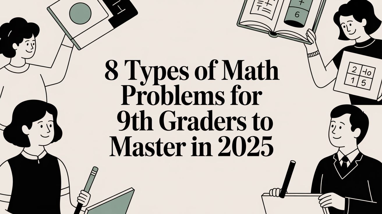 8 Types of Math Problems for 9th Graders to Master in 2025