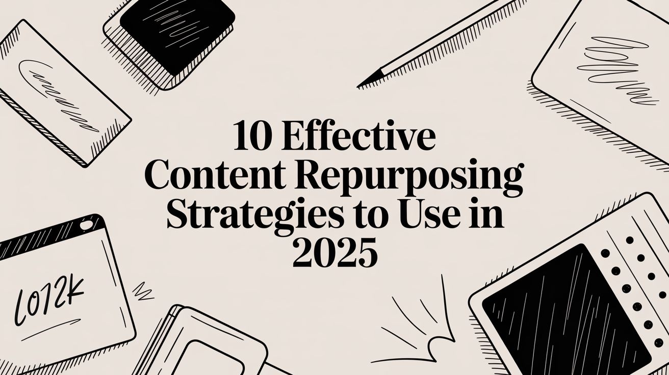 10 Effective Content Repurposing Strategies to Use in 2025