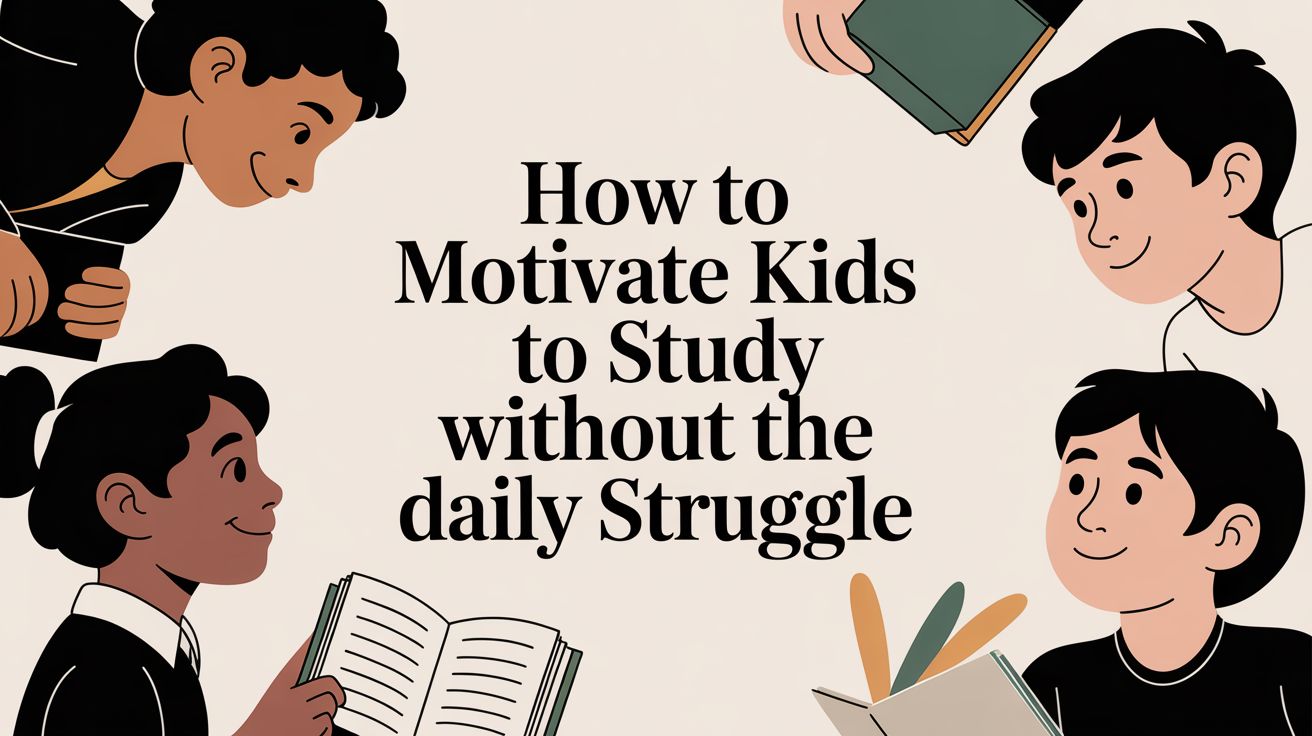 How to Motivate Kids to Study Without the Daily Struggle