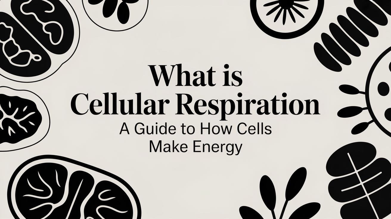 What Is Cellular Respiration A Guide to How Cells Make Energy