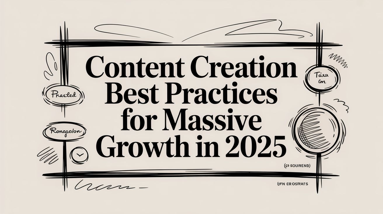 content creation best practices for massive growth in 2025