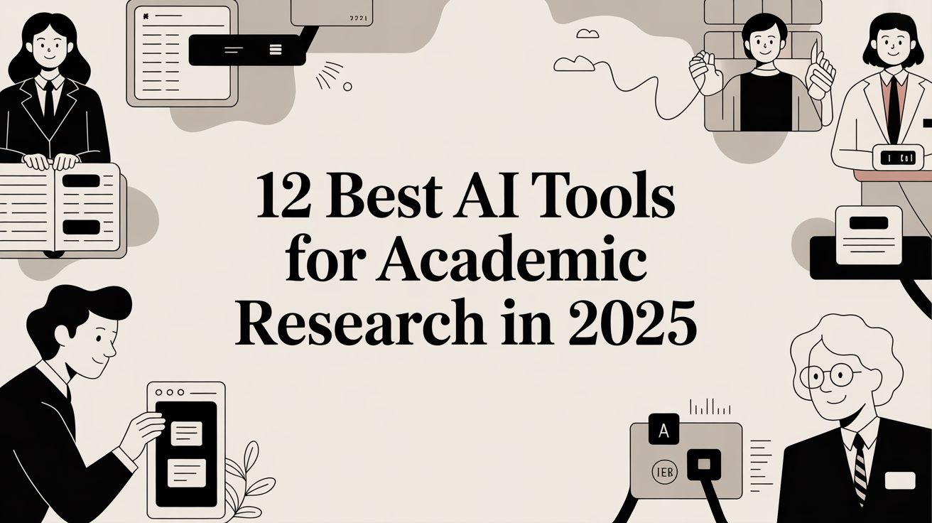12 Best AI Tools for Academic Research in 2025