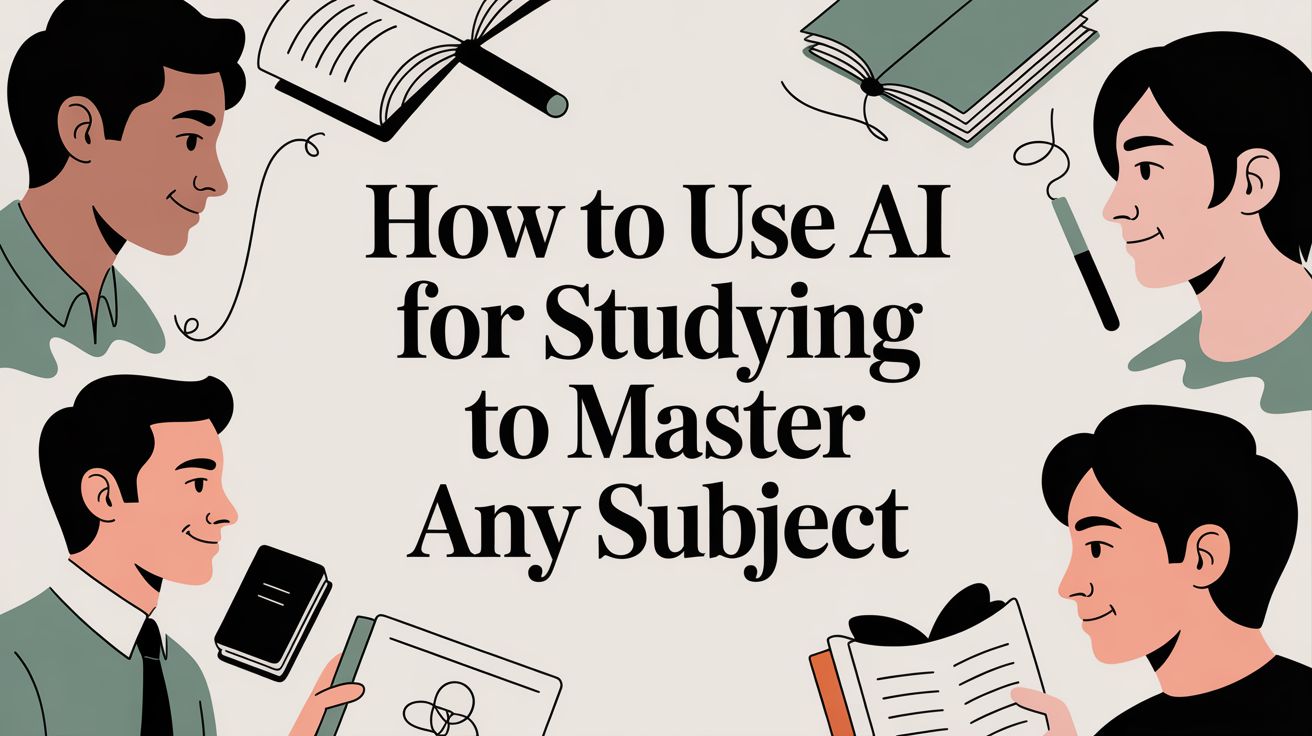 How to Use AI for Studying to Master Any Subject