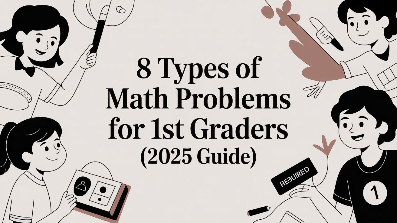 8 Types of Math Problems for 1st Graders (2025 Guide)
