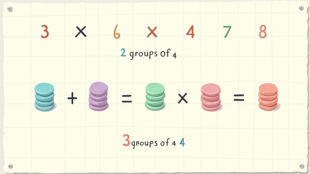 Equal Groups and Arrays (Foundations of Multiplication)