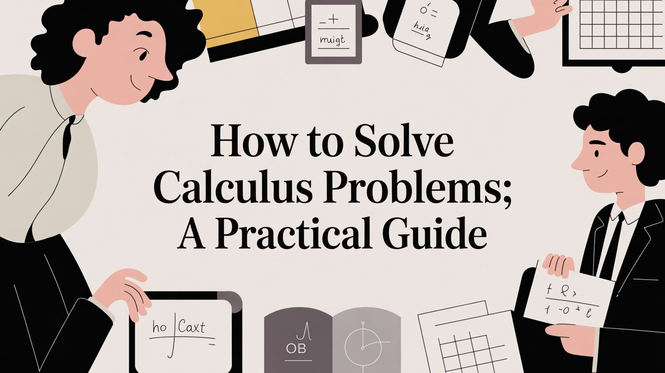 How to solve calculus problems: A Practical Guide