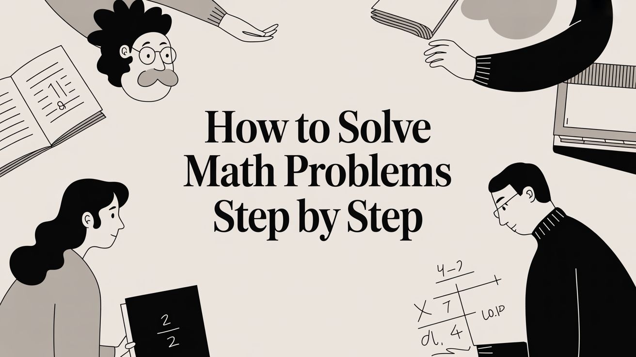 How to Solve Math Problems Step by Step