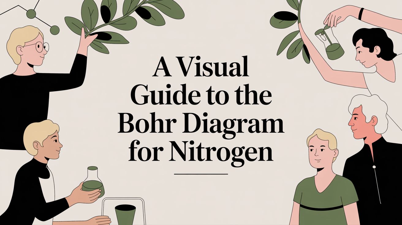 A Visual Guide to the Bohr Diagram for Nitrogen
