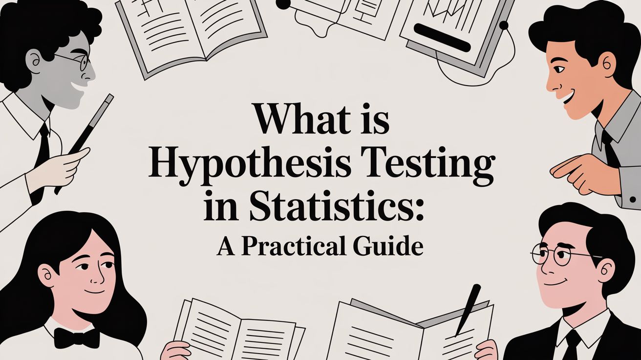 What is hypothesis testing in statistics: A Practical Guide