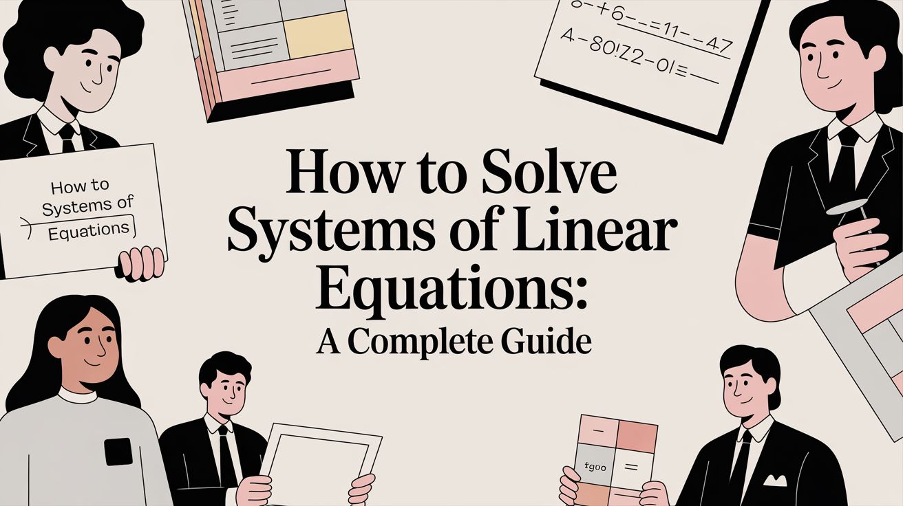 How to solve systems of linear equations: A Complete Guide