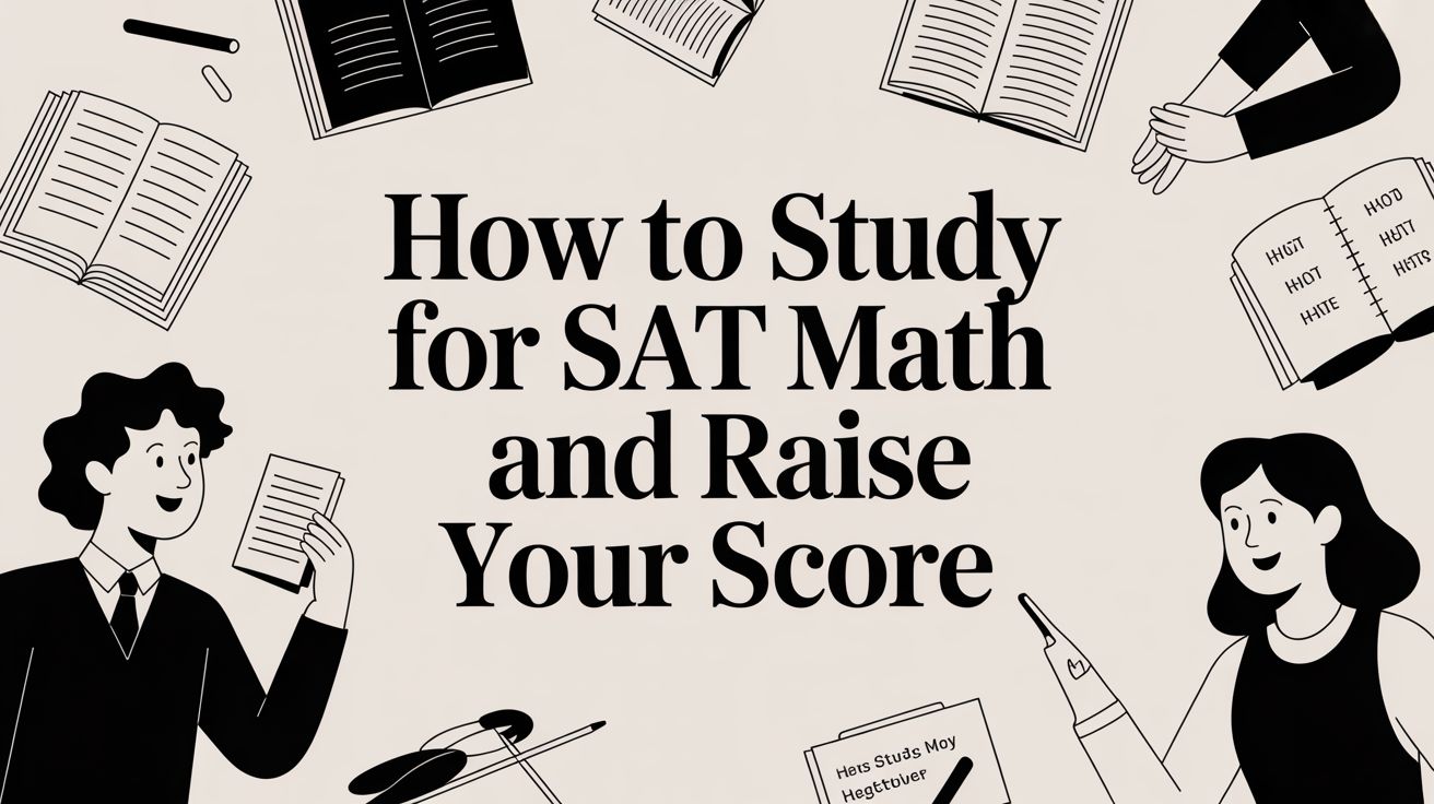 How to Study for SAT Math and Raise Your Score