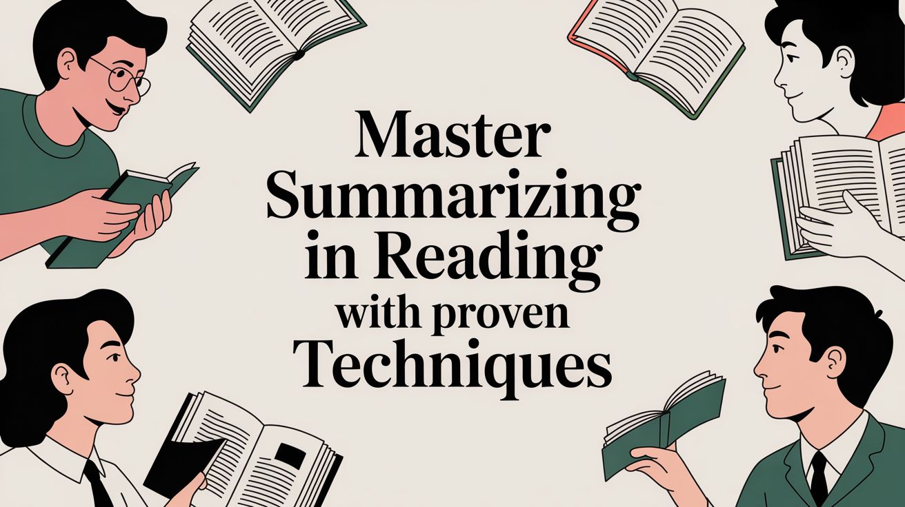 Master Summarizing in Reading With Proven Techniques