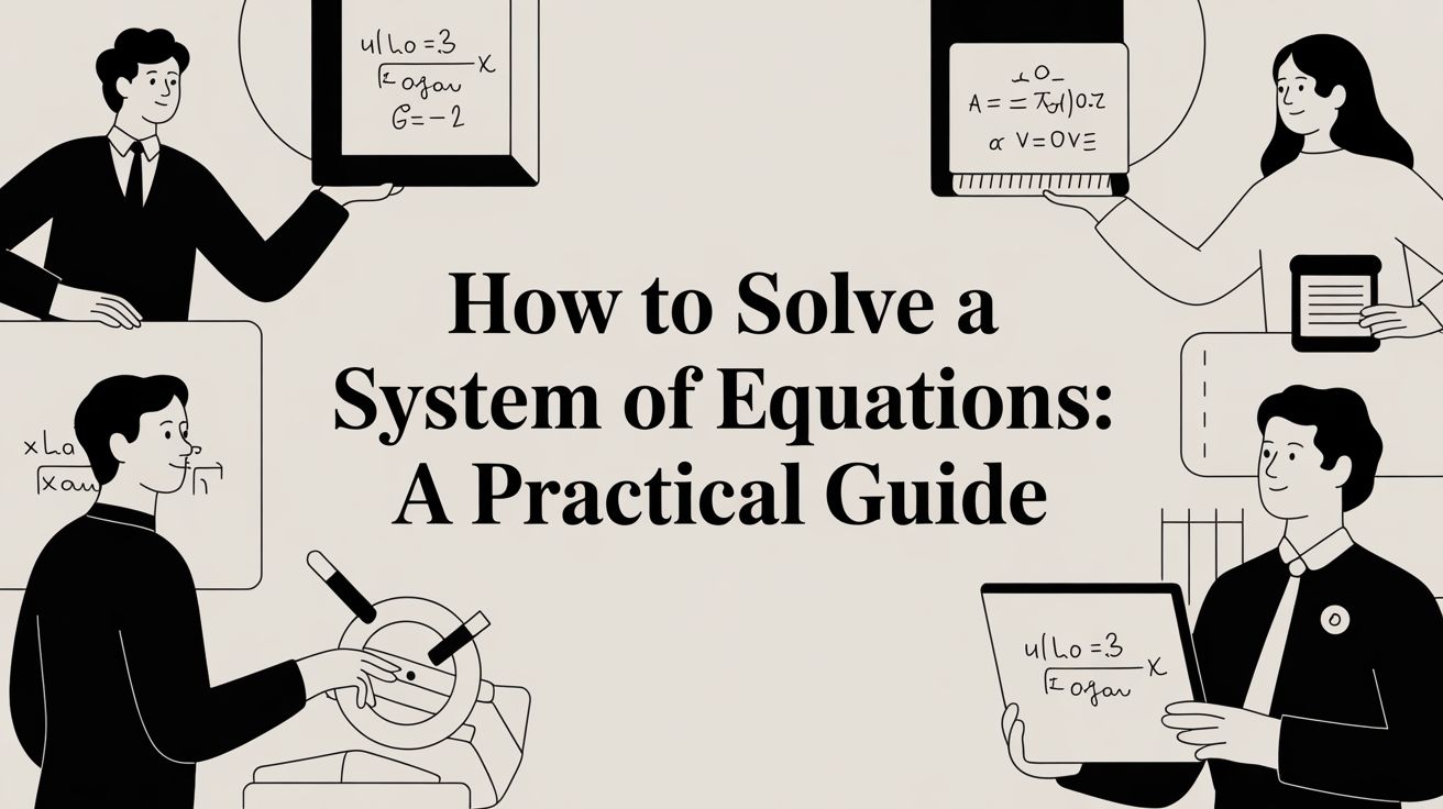 how to solve a system of equations: A Practical Guide