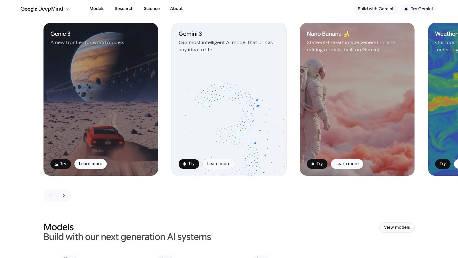 Google DeepMind — SynthID Detector showcasing its multi-modal capabilities