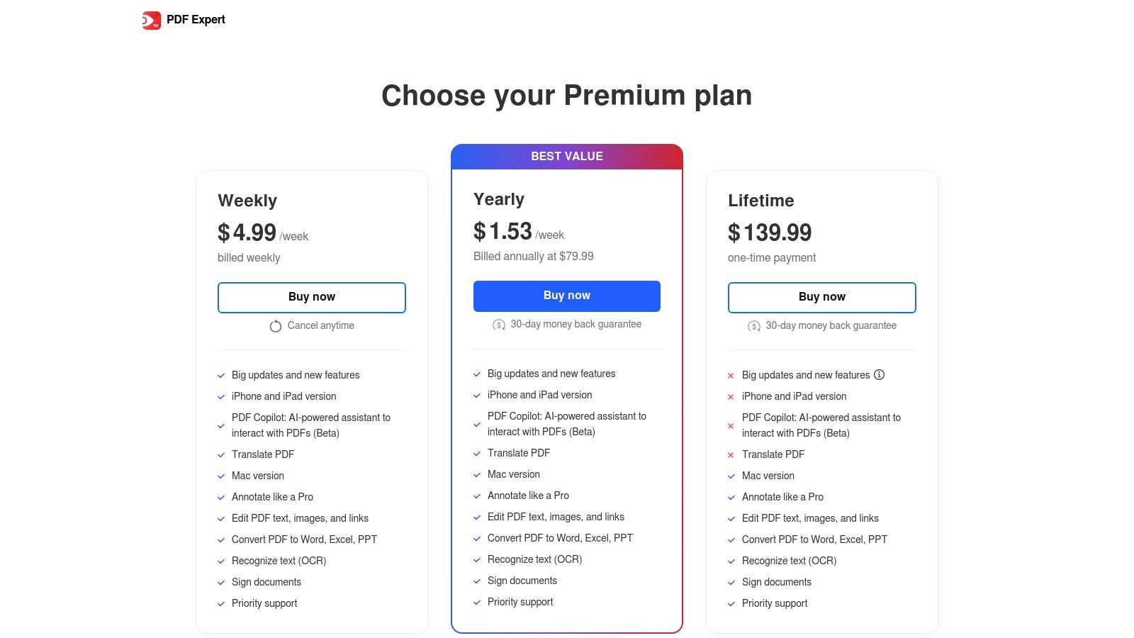 PDF Expert (Readdle)