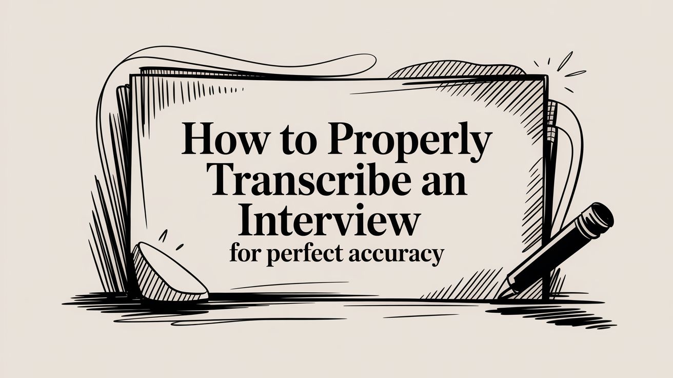 Acuarte Trascript How to Properly Transcribe an Interview for Perfect Accuracy | MeowTXT Blog