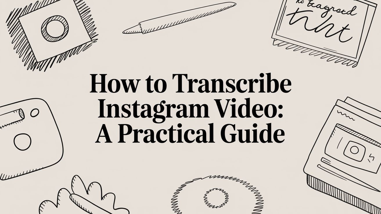 How to Transcribe Instagram Video: A Practical Guide | MeowTXT Blog