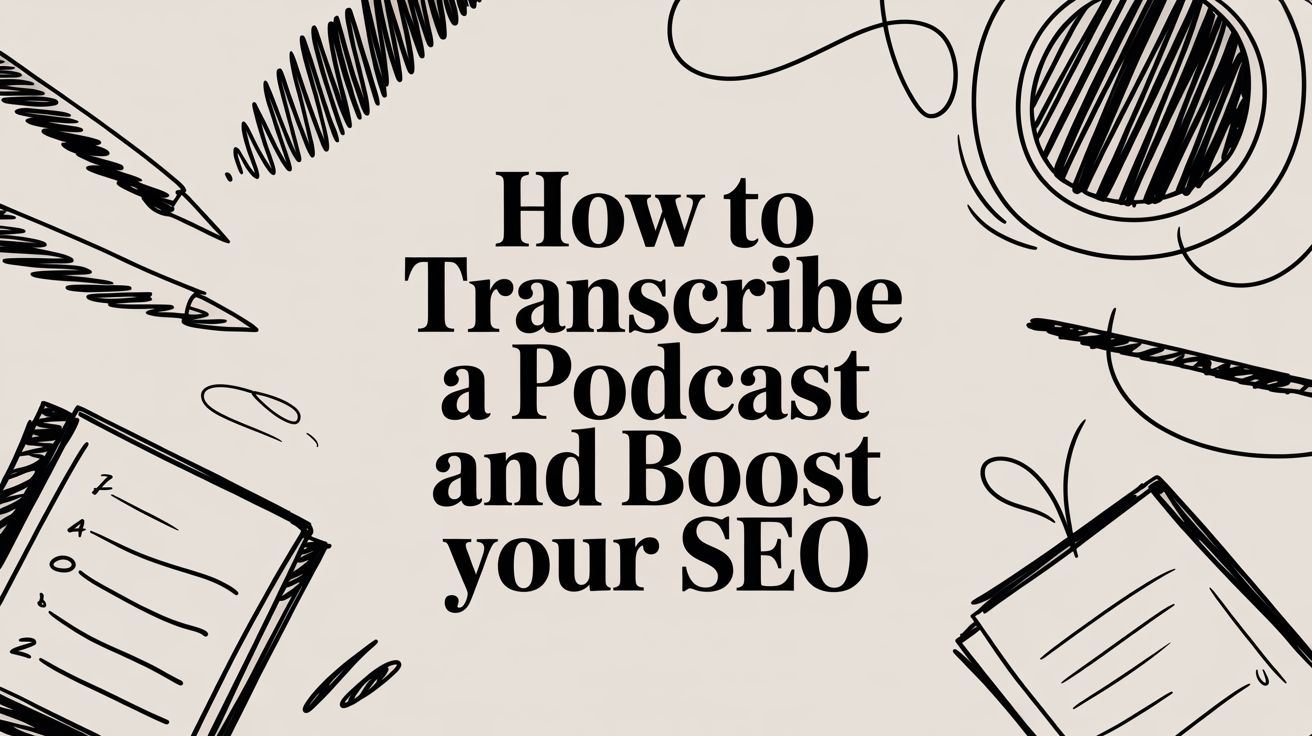 How to Transcribe a Podcast and Boost Your SEO | MeowTXT Blog