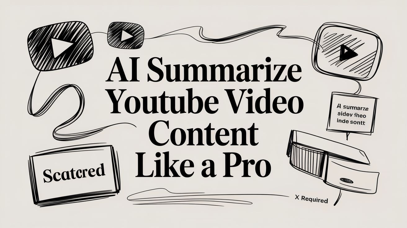 How to AI Summarize YouTube Video Content Like a Pro | MeowTXT Blog