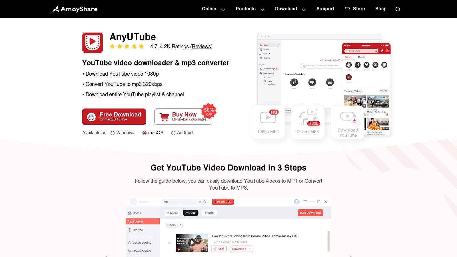 AmoyShare AnyUTube