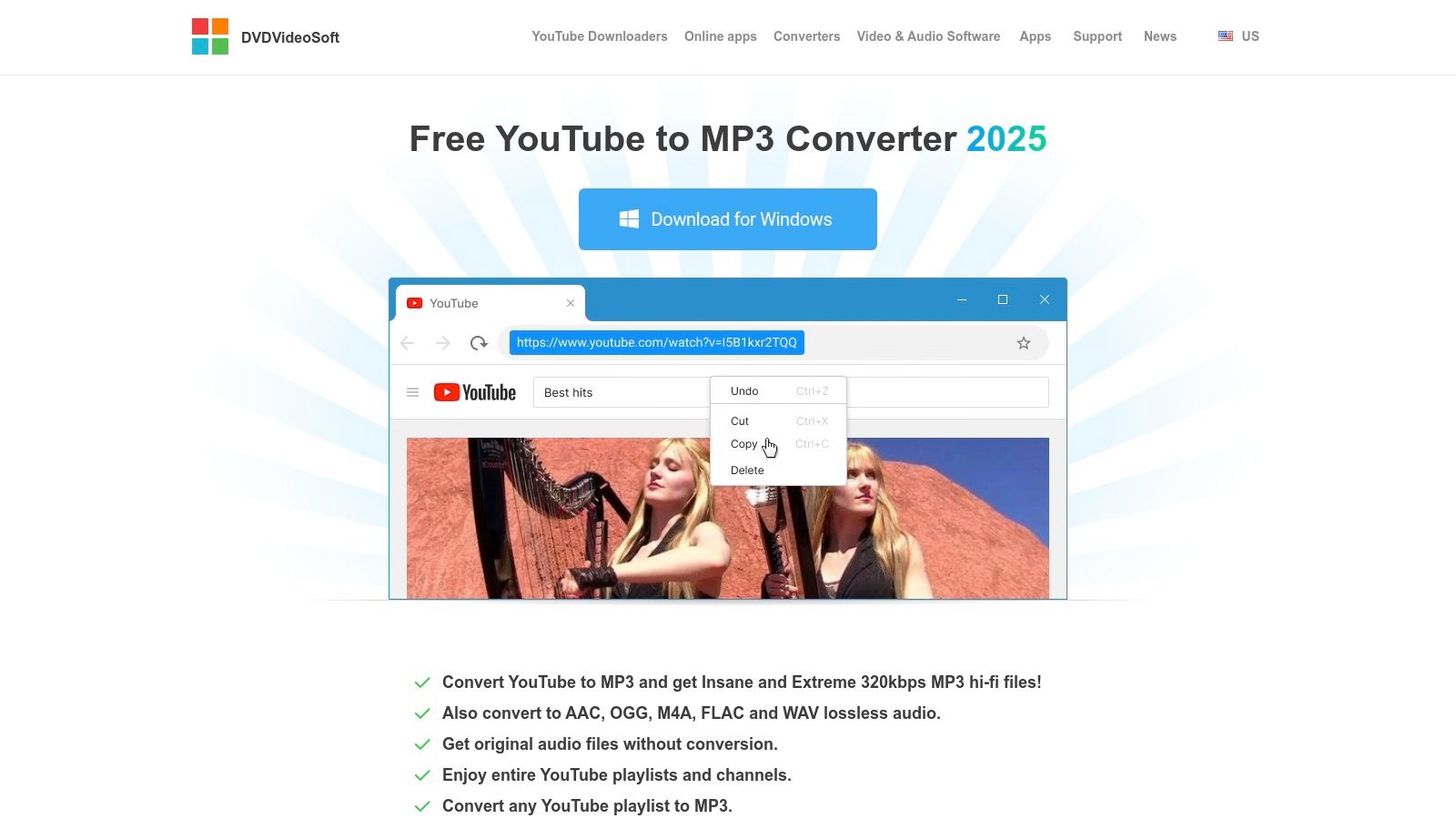 DVDVideoSoft – Free YouTube to MP3 Converter