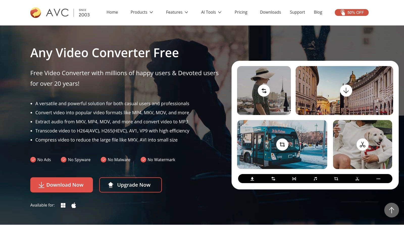 Any Video Converter Free