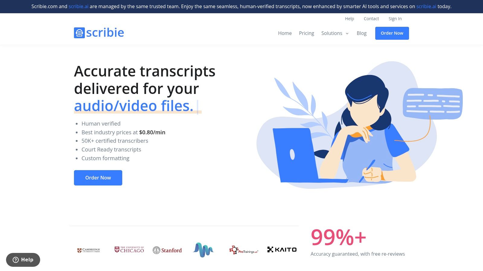Scribie