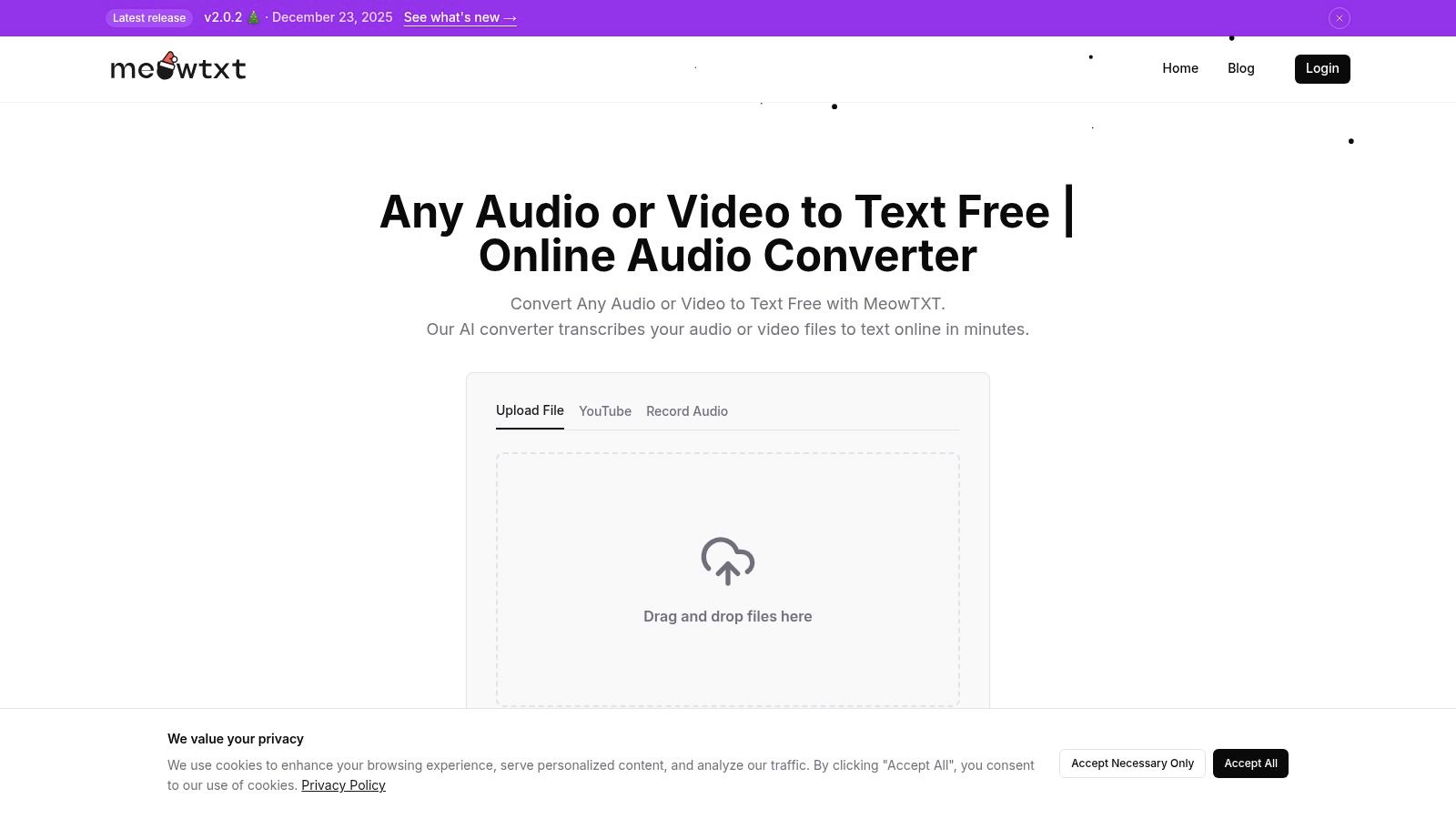 A user interface showing audio transcription in progress, highlighting features of transcription software for interviews