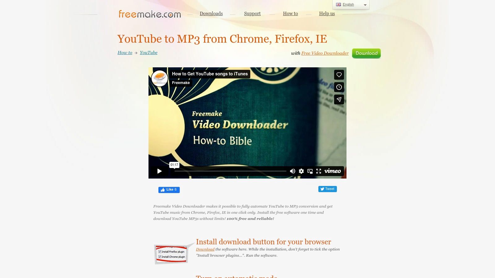 Freemake (Video/Audio Downloader)