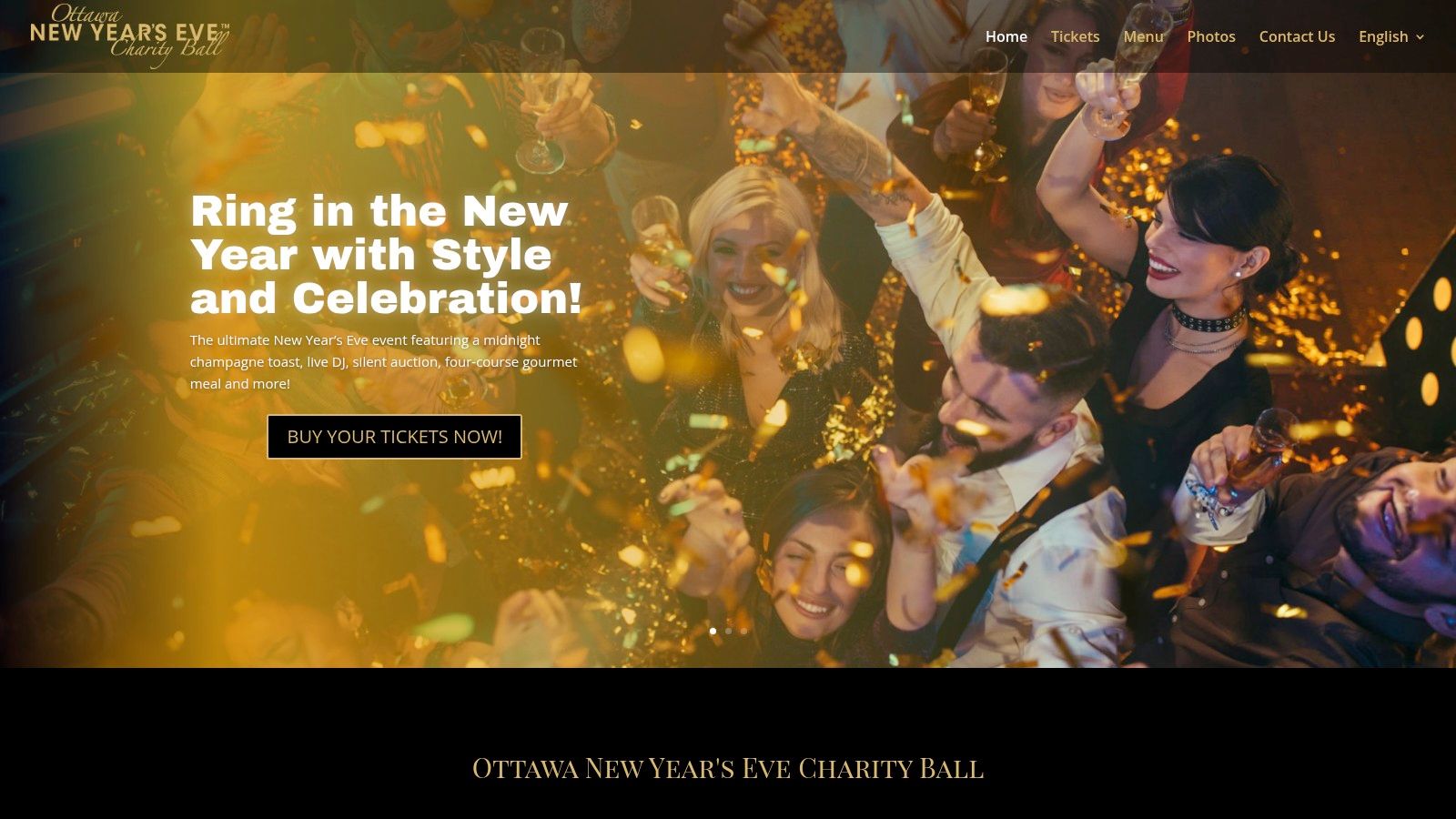 Ottawa New Year’s Eve Charity Ball