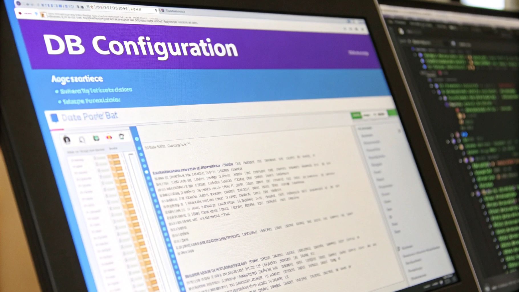 A developer's computer desktop displaying the Local app interface for creating a new WordPress site.