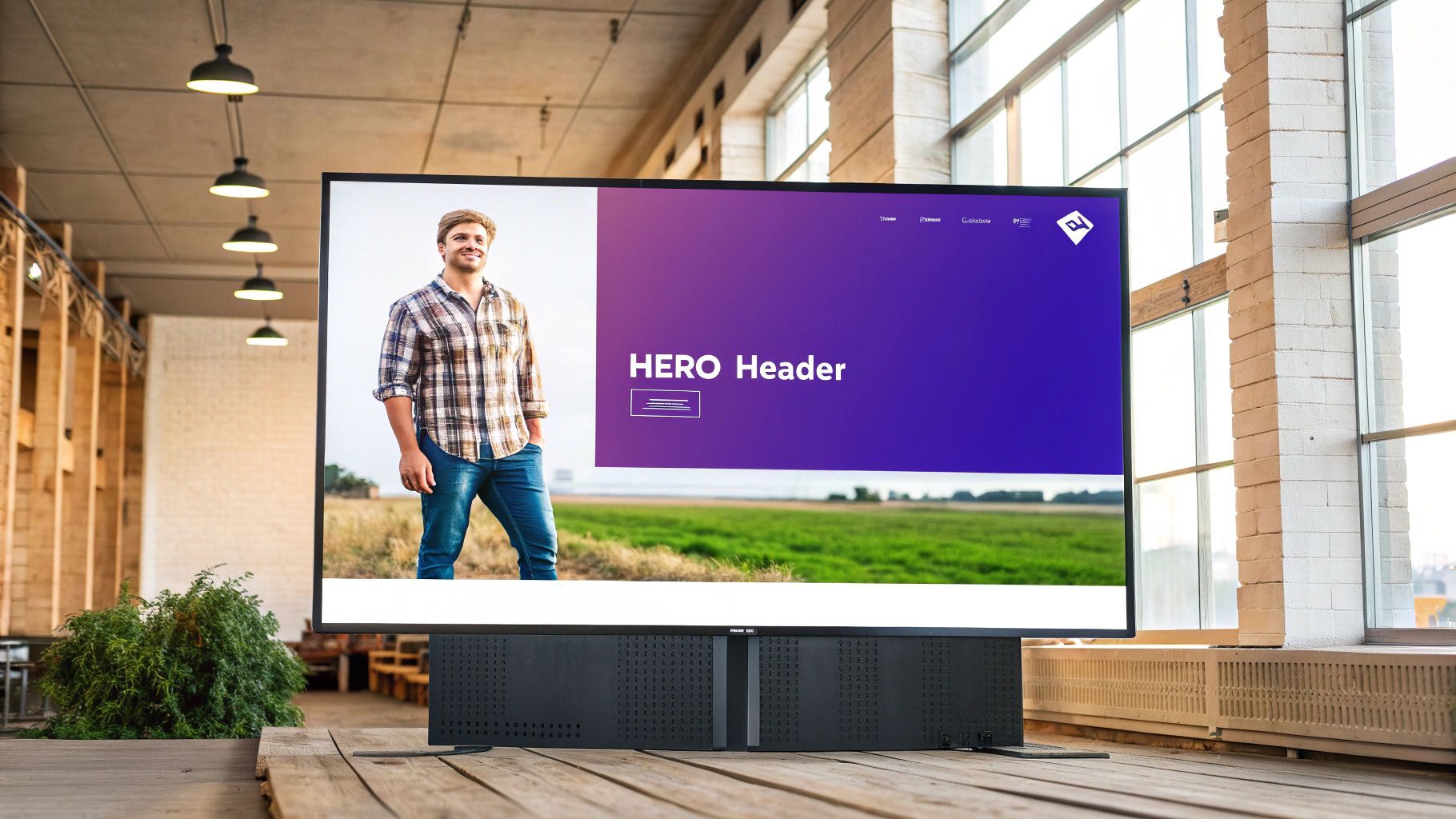 Hero Header