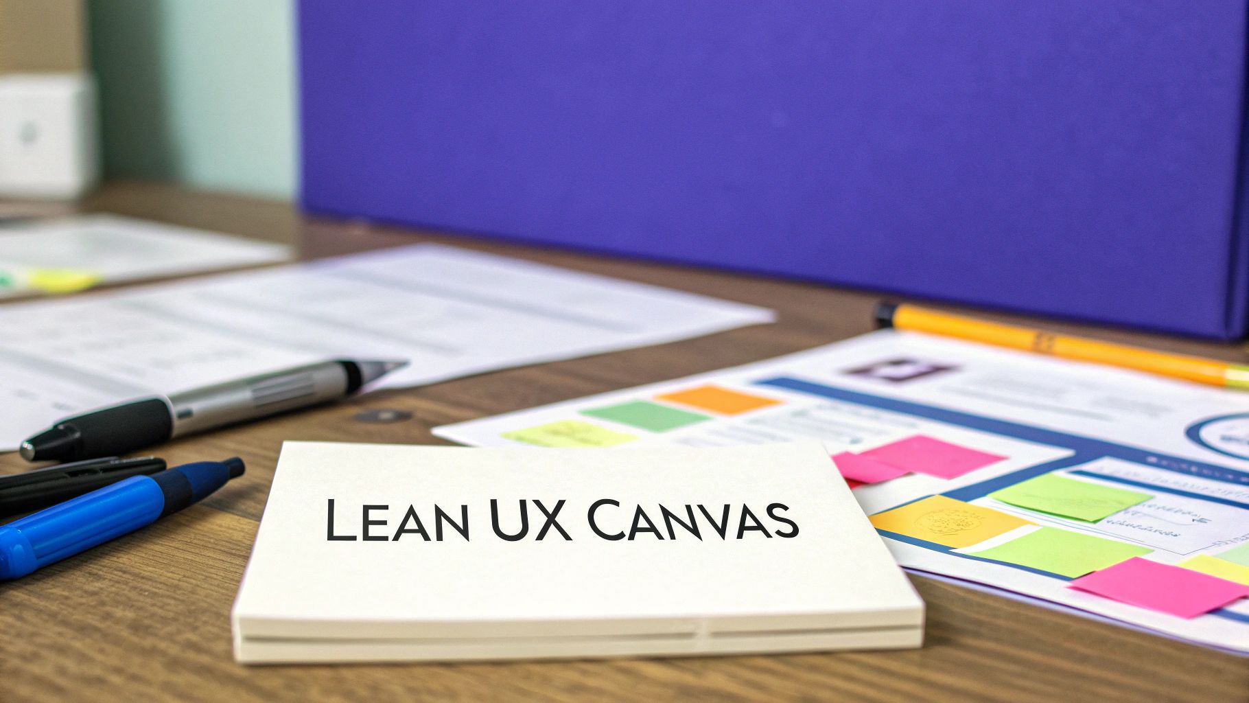 The Lean UX Canvas Brief Template