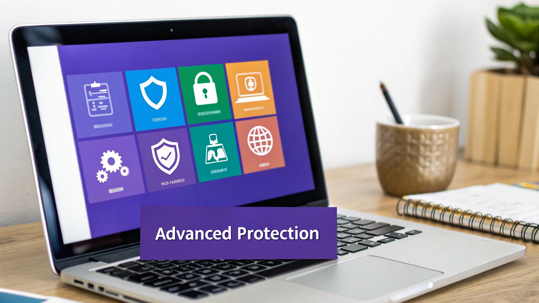 Image of a computer screen showing various protection options available in a WordPress plugin.