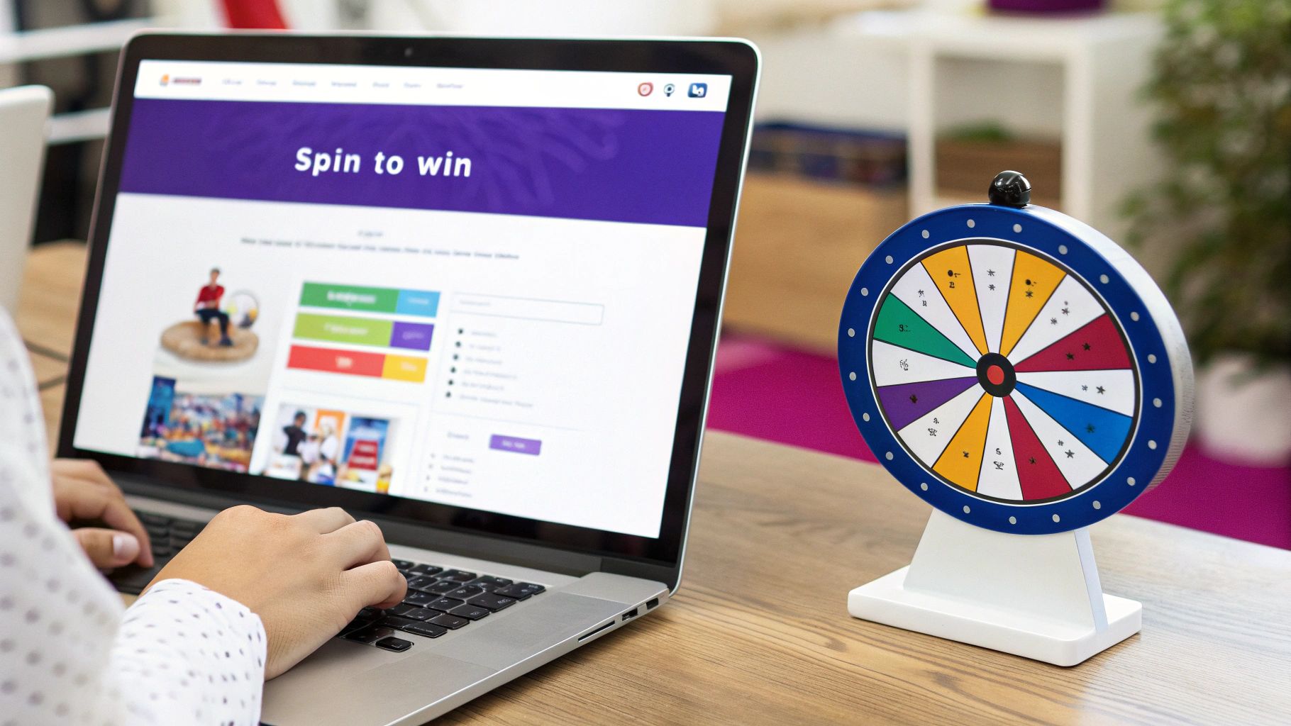 Gamified/Spin-to-Win Pop-ups