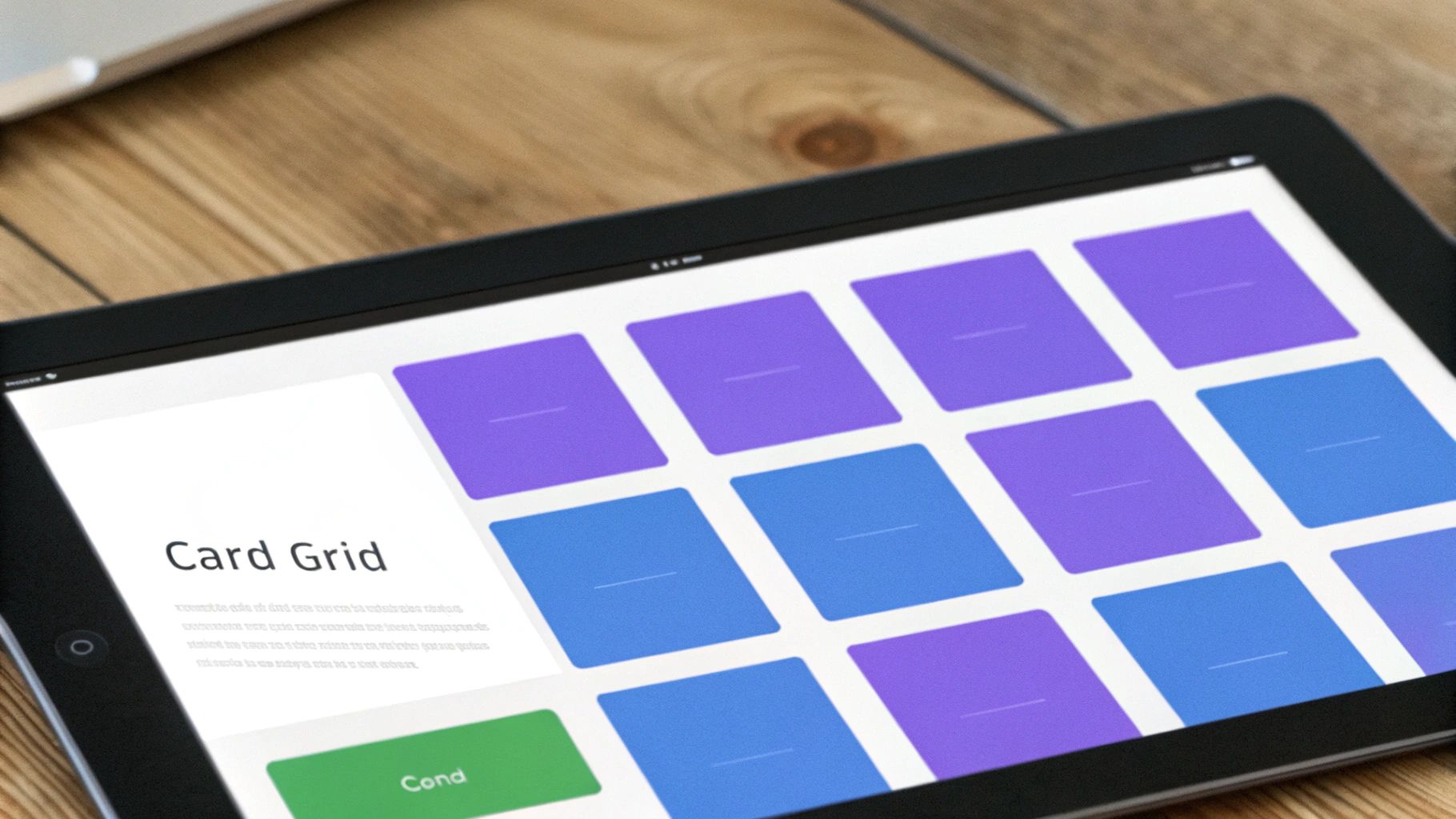 Card-Based Grid Layout