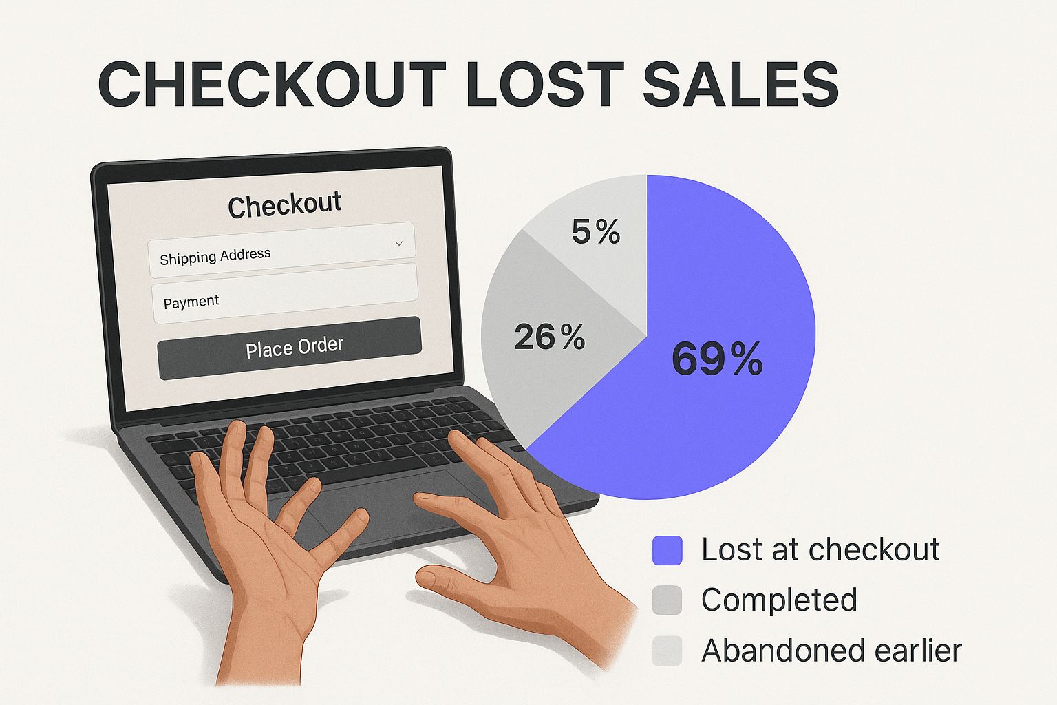 Infographic about customize checkout page in woocommerce