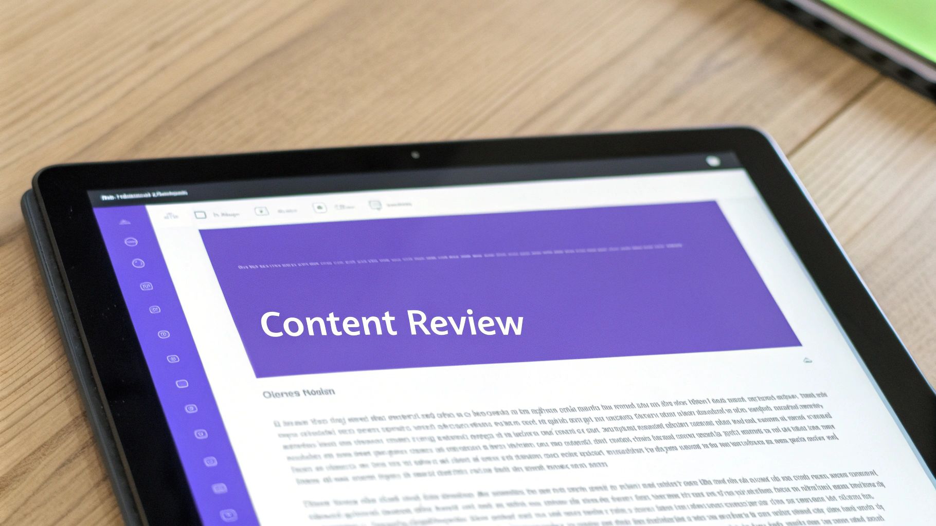 Content Review and Updates