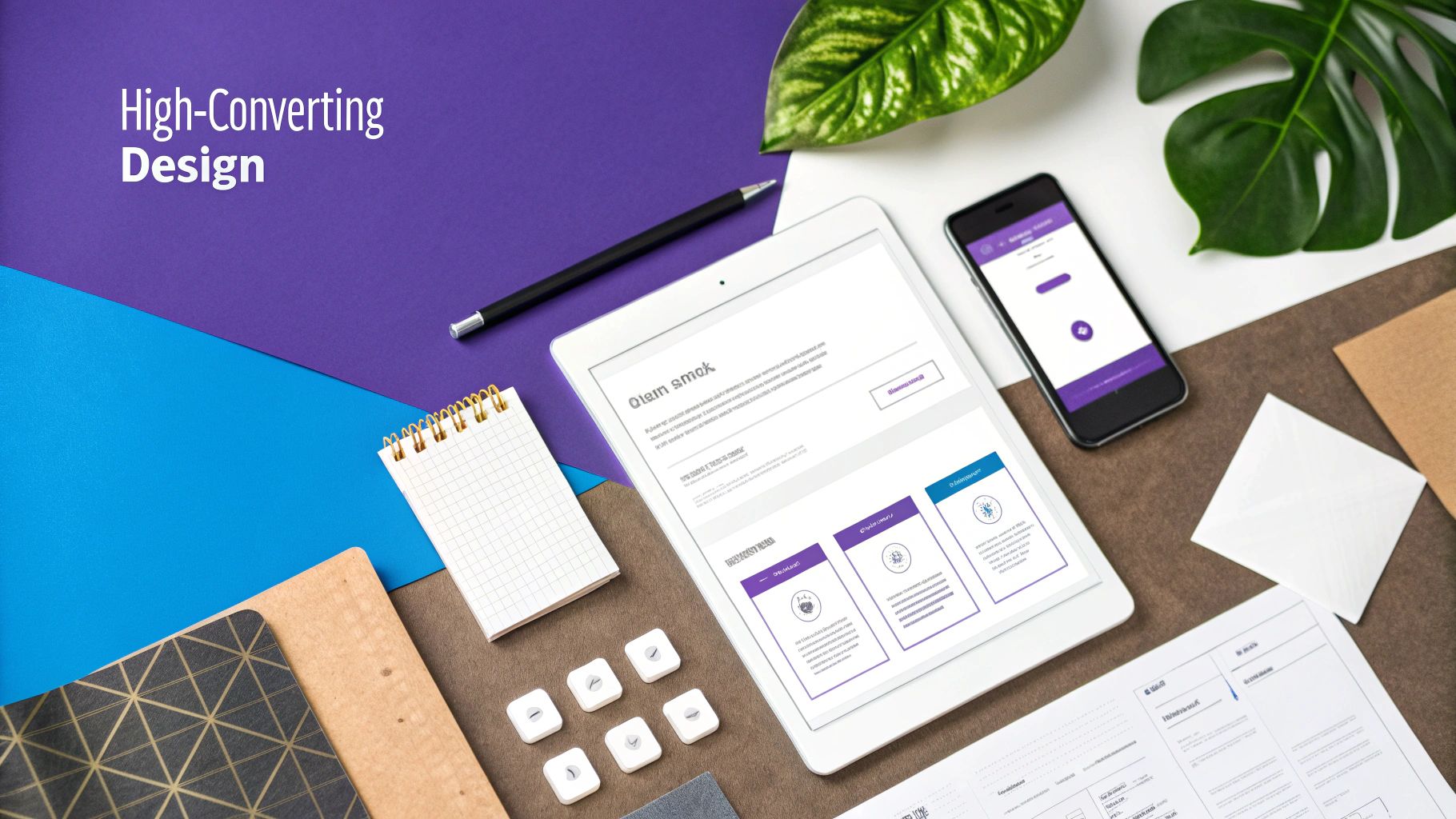 A well-designed, modern popup on a blurred website background, showcasing clear typography and a prominent call-to-action button.