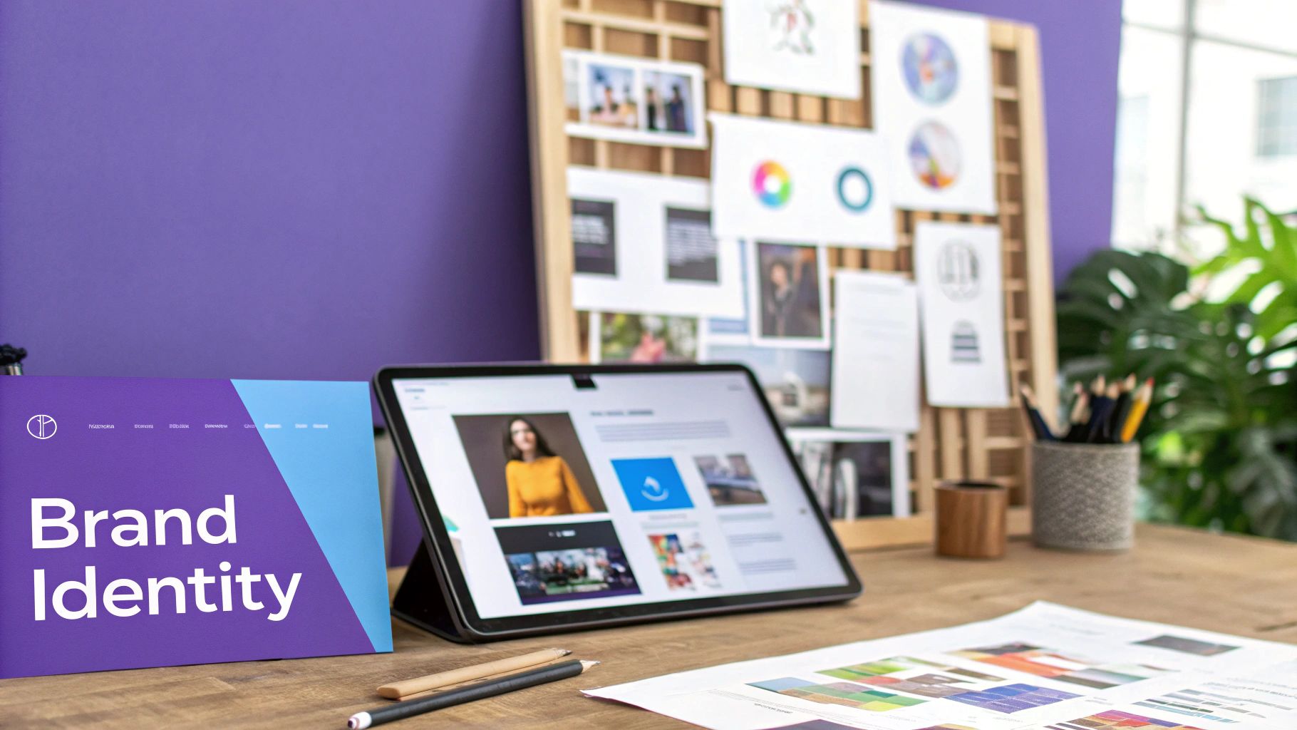 A person dragging and dropping elements on a screen, representing the ease of use of Elementor for creating professional websites.