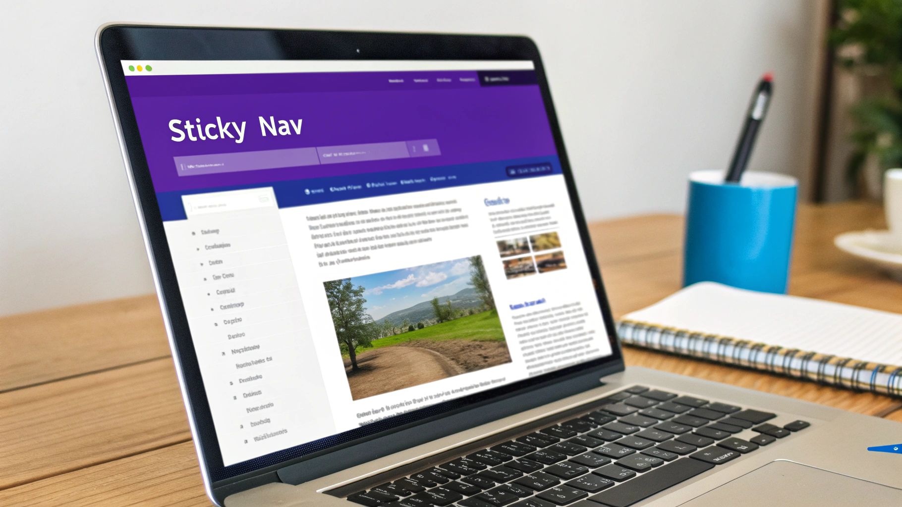 Fixed/Sticky Header: The Ever-Present Navigator