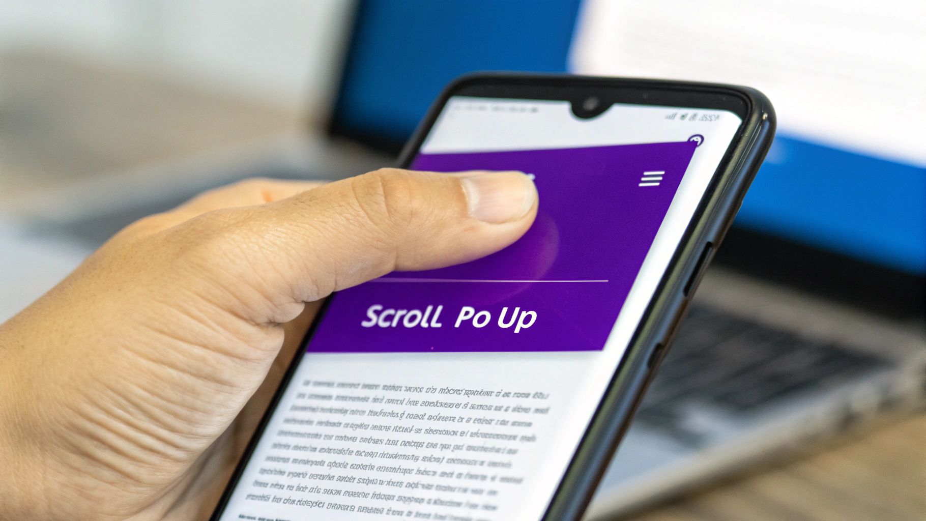 Scroll-Based Popups