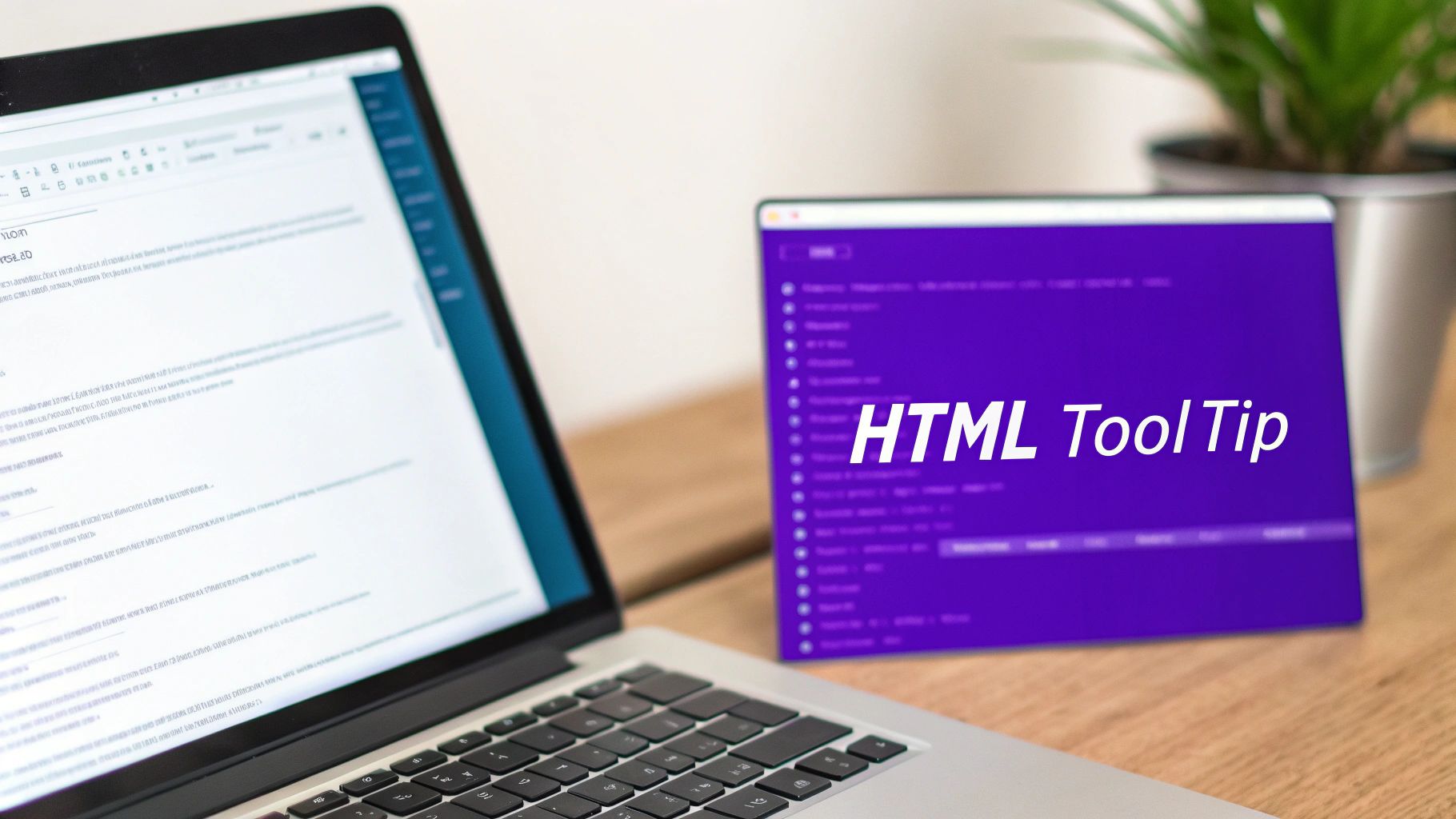 A person's hands coding on a laptop with CSS overlay examples visible on the screen