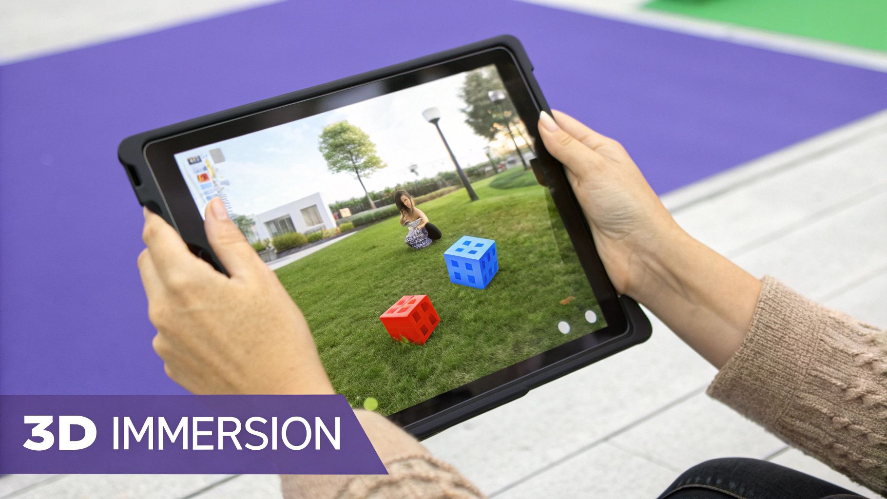 Immersive 3D Elements and WebGL