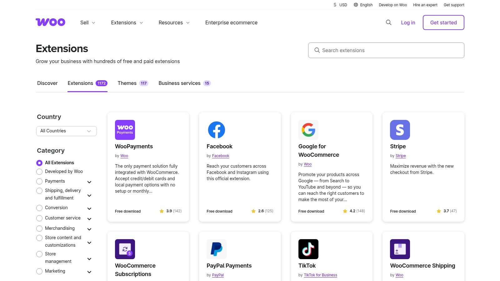 WooCommerce.com Marketplace (Woo Marketplace)