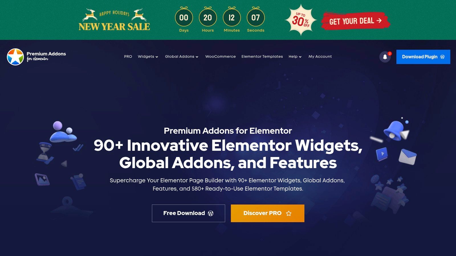 Premium Addons for Elementor (Leap13)