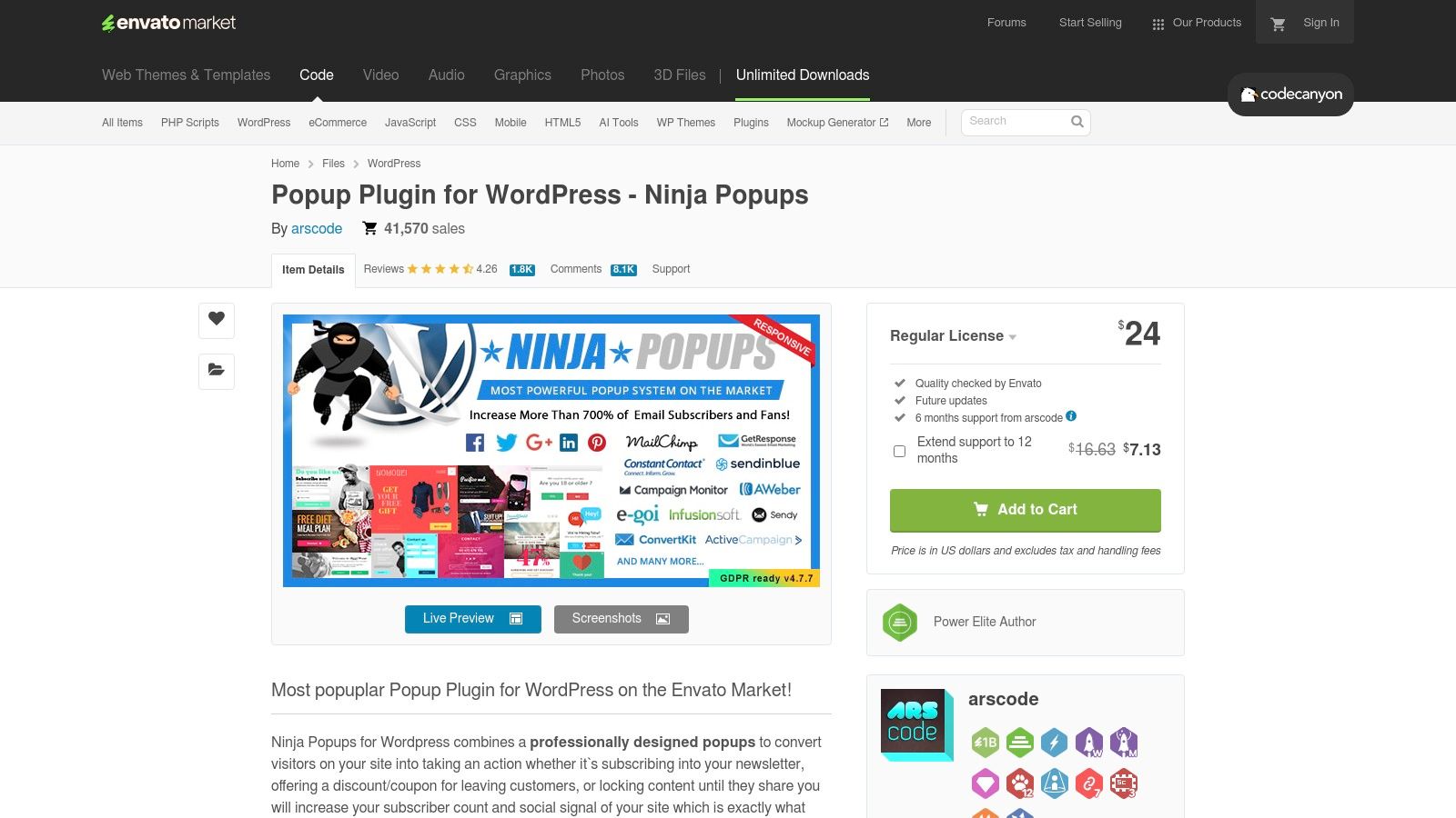 Ninja Popups builder interface showing theme options
