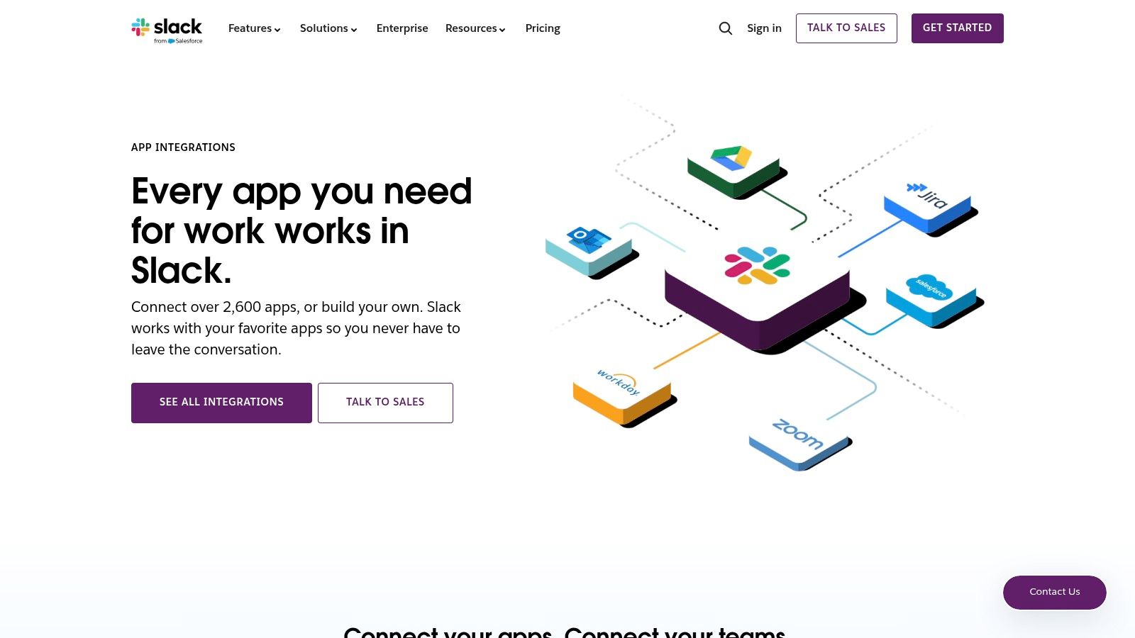 Slack App Directory (Install Integrations)