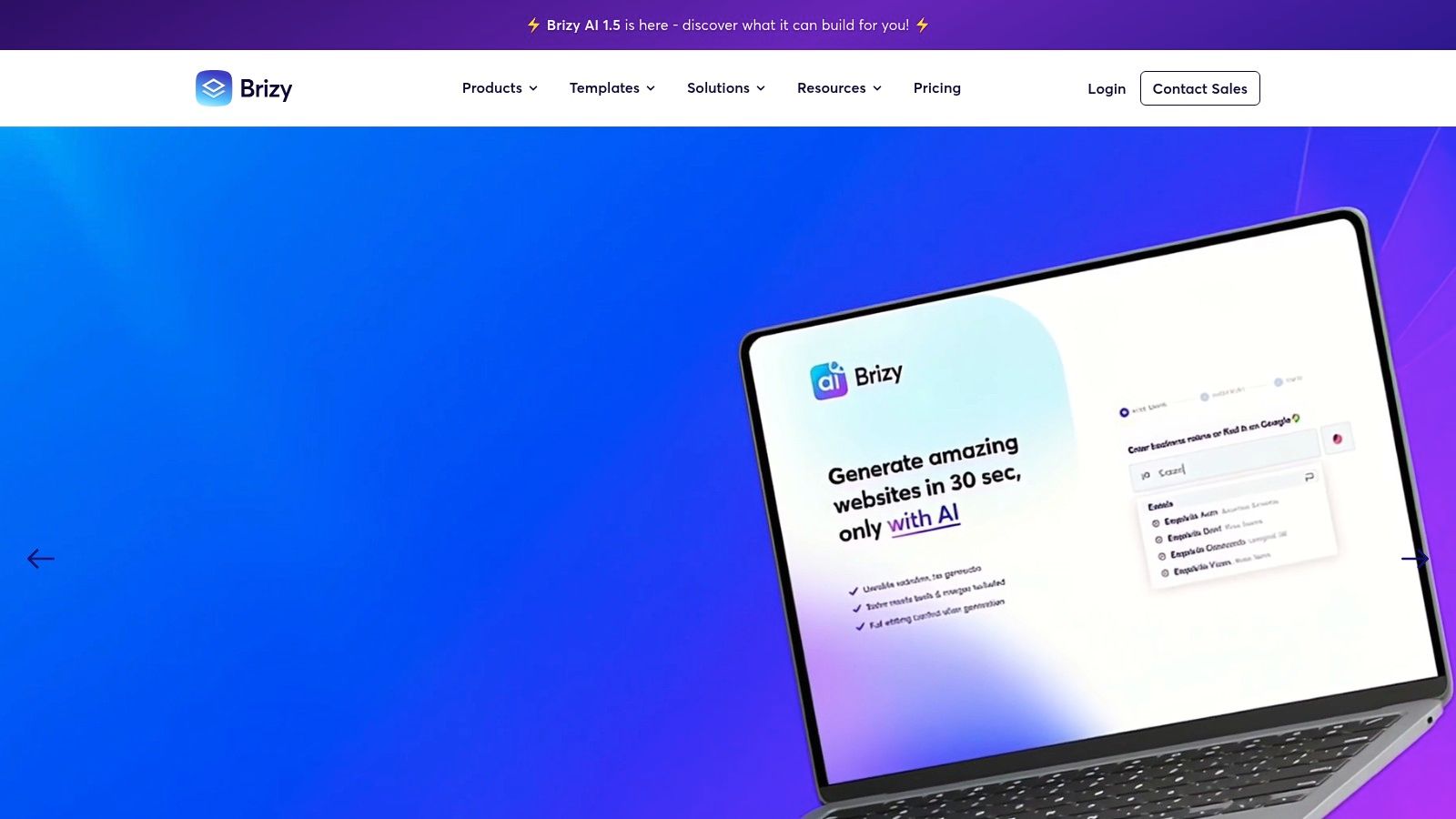Brizy (WordPress Plugin & Brizy Cloud)
